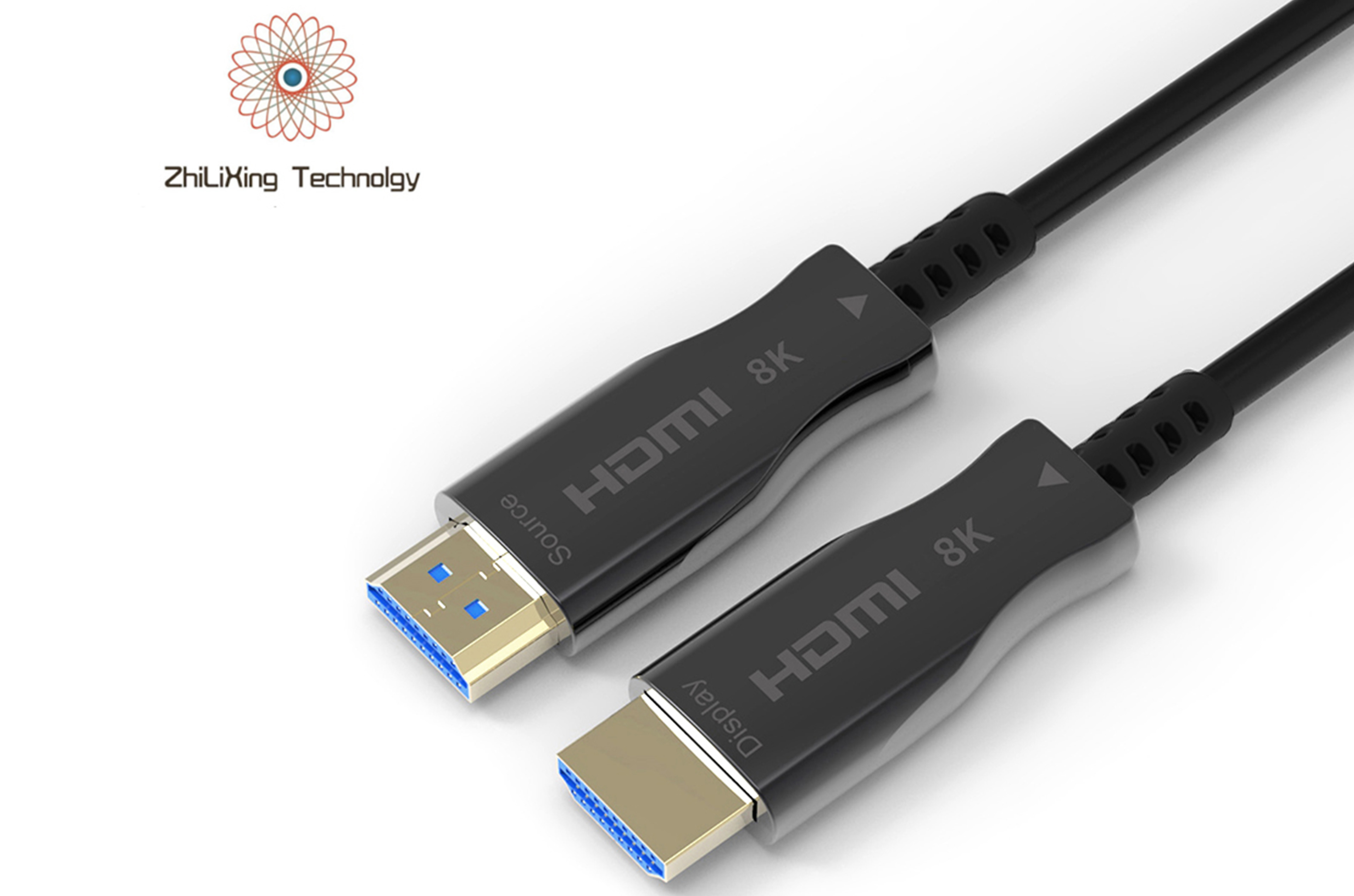 Optical Fiber HDMI 2.1 Ultra High Speed Cable for PS5/PS4 UHD TV & Home Theater-8K@60Hz/4K@120Hz PVC Jacket 10m Length