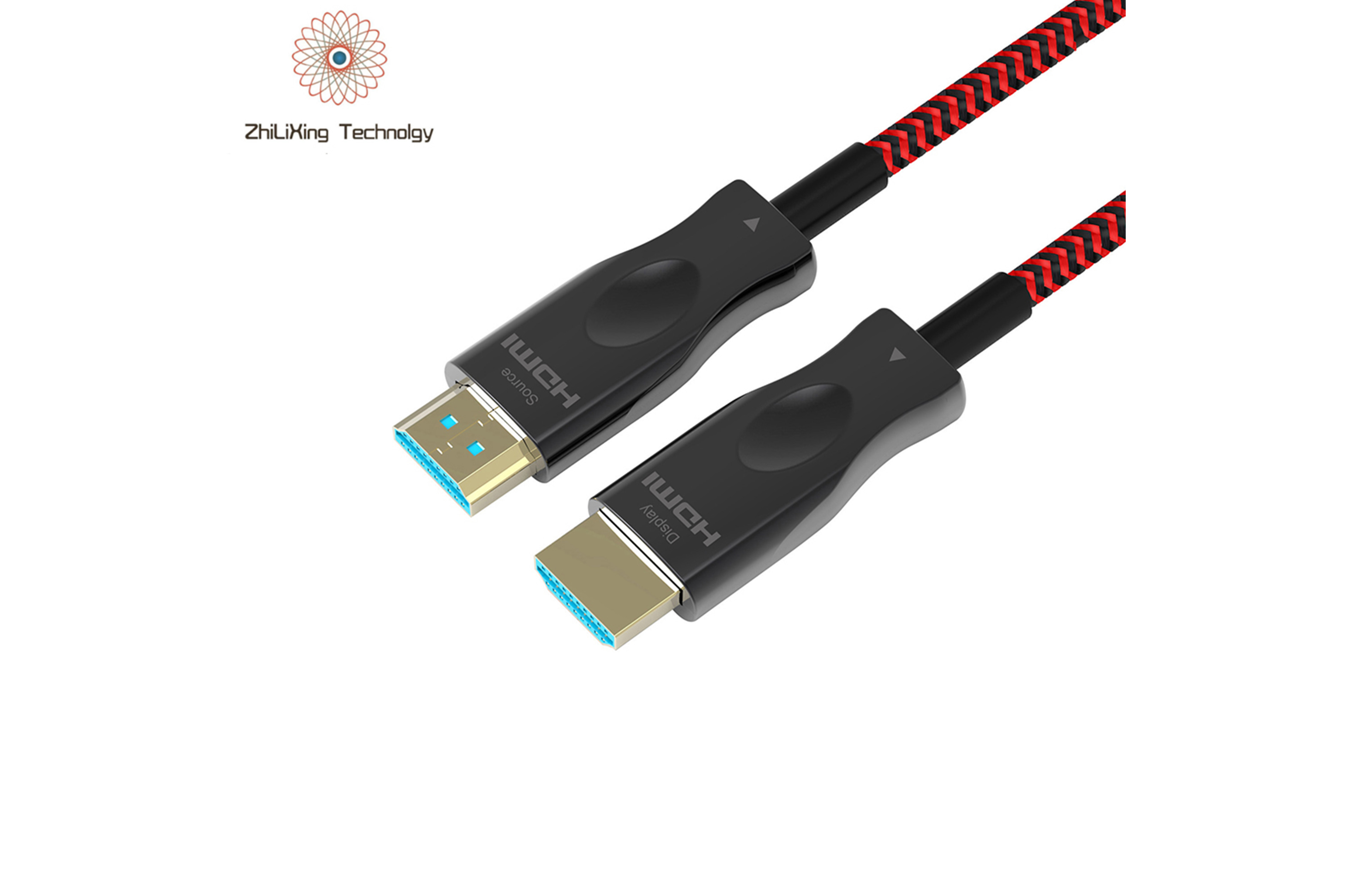 High Quality Customized 1m 1.5m 2m 3m 5m Length Certified 18Gbps Black 4K HDMI Cable