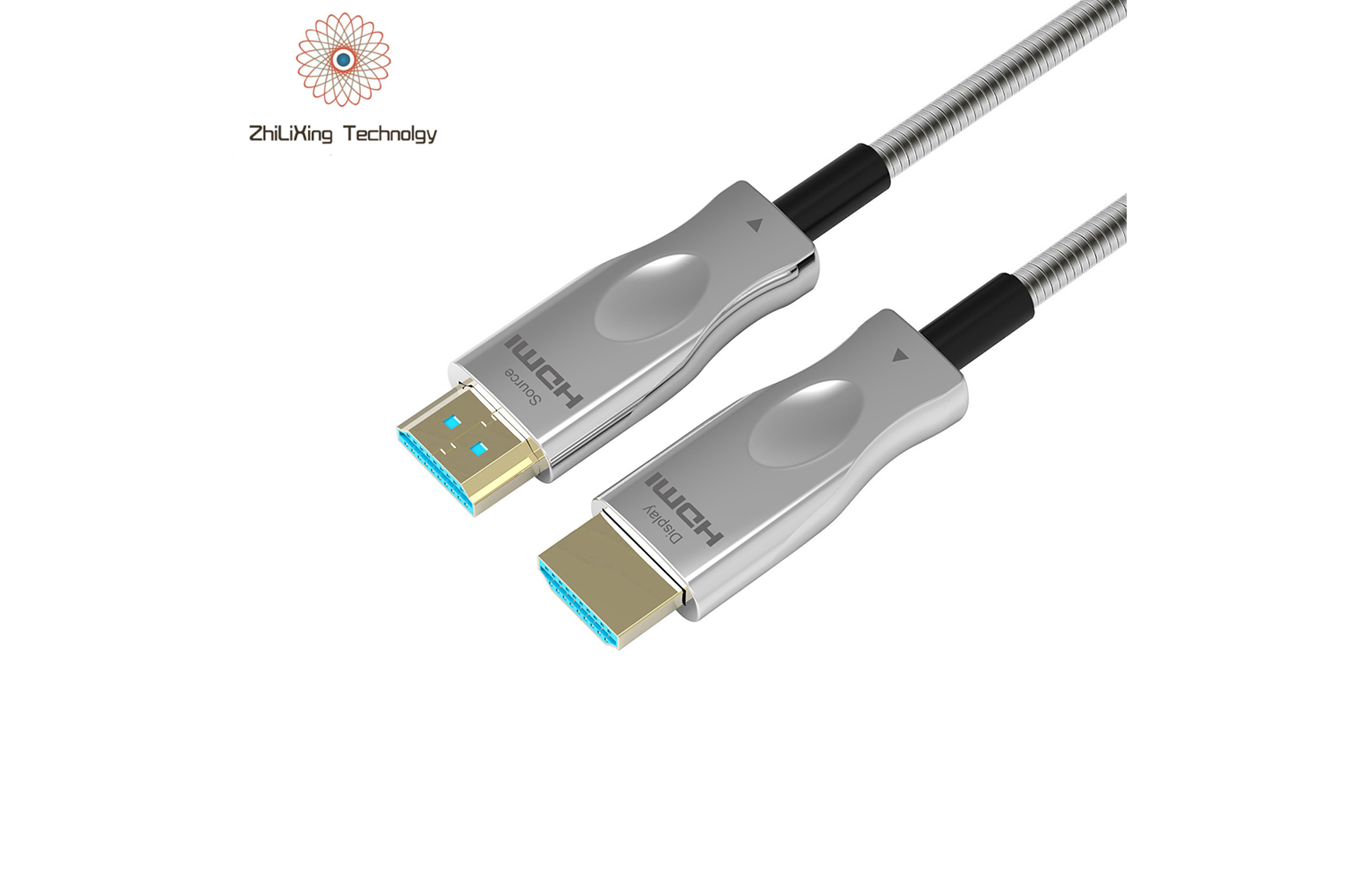 8K HDMI 2.1 Cable Split Detachable Fiber 4K Compatible for Audio and Car Use Available in 10M 15M 30M lengths