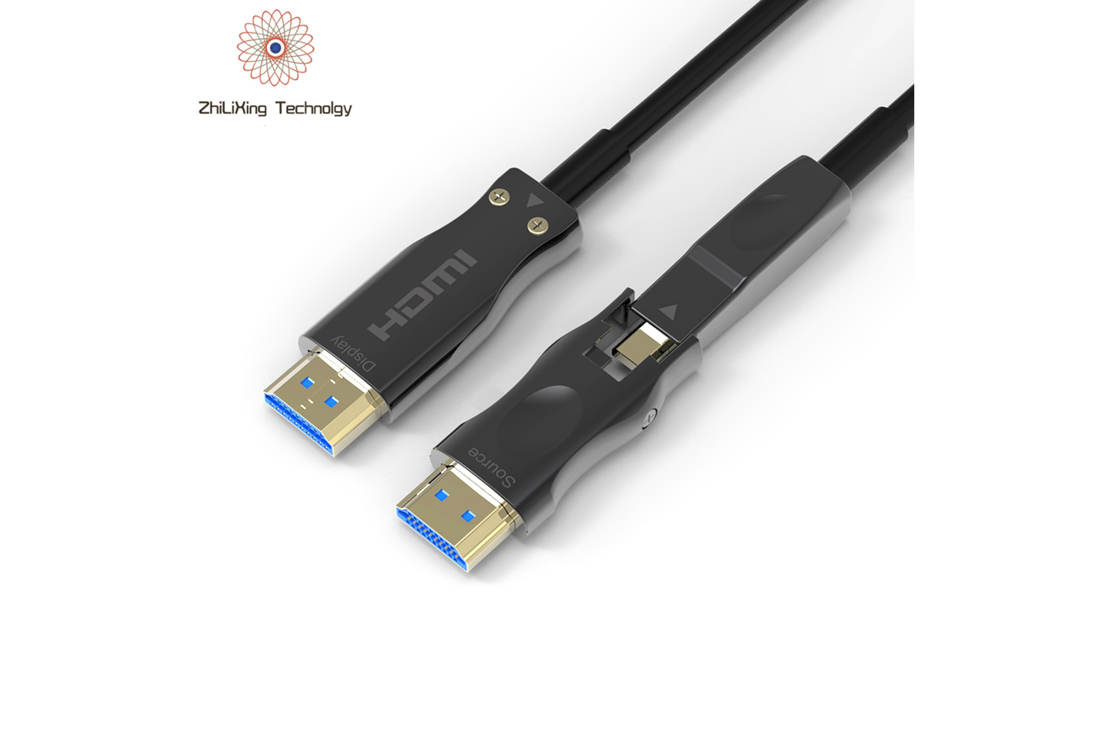 Detachable HDMI Cable in Wall 8k 4k Monit...
