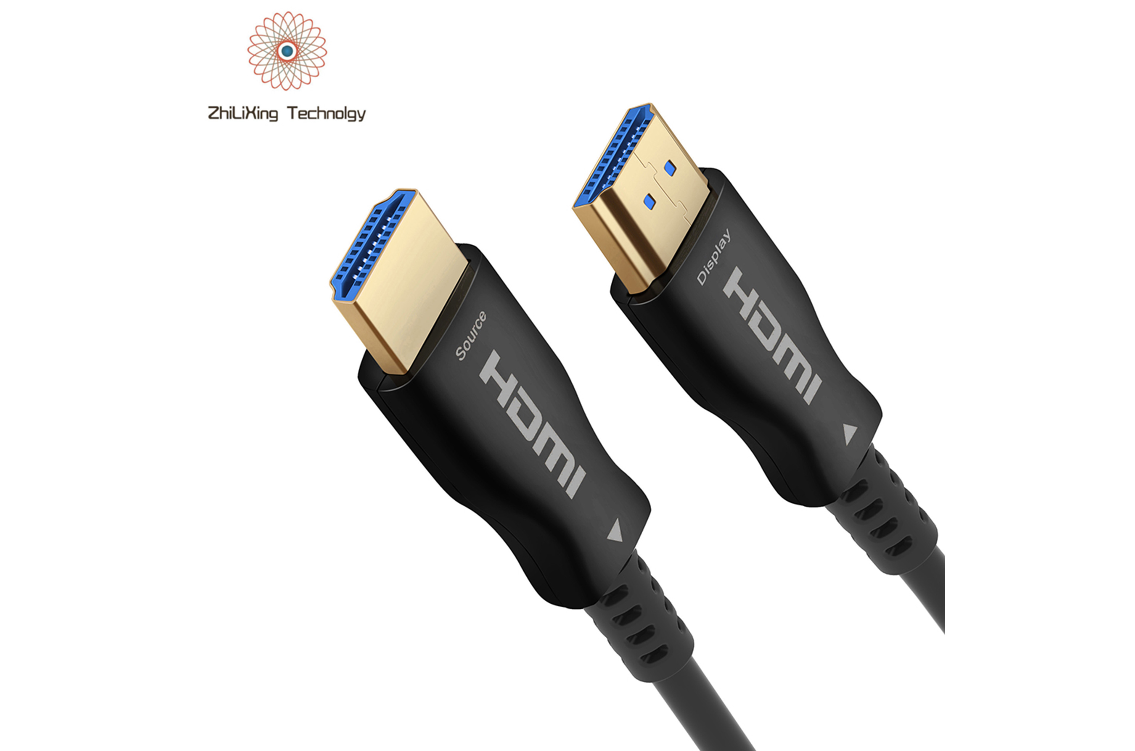 High quality 10m 20m 30m 40m 50m 60m 100m HDMI 2.0 Cable Support ARC 4K 60Hz 18Gbps Super Speed Active Fiber Optic HDMI Cable