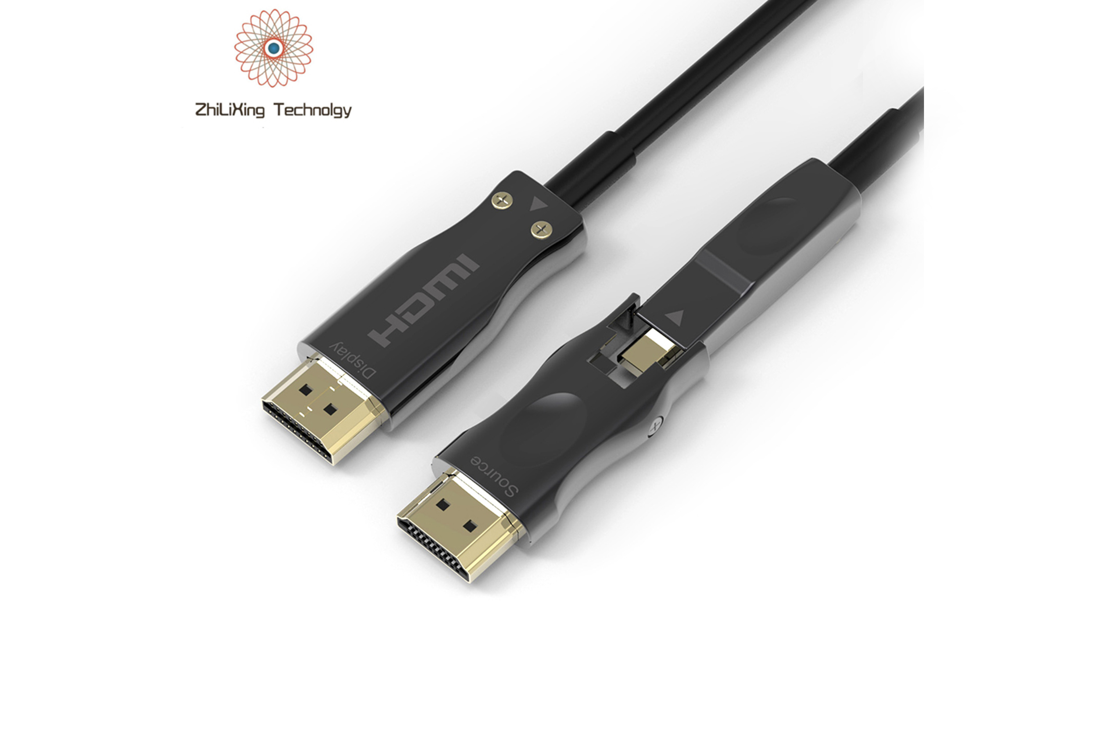 Ultra Slim Active Optic Fiber High Speed HDMI 2.0 HD 4K 60hz Cable with HDMI Approved
