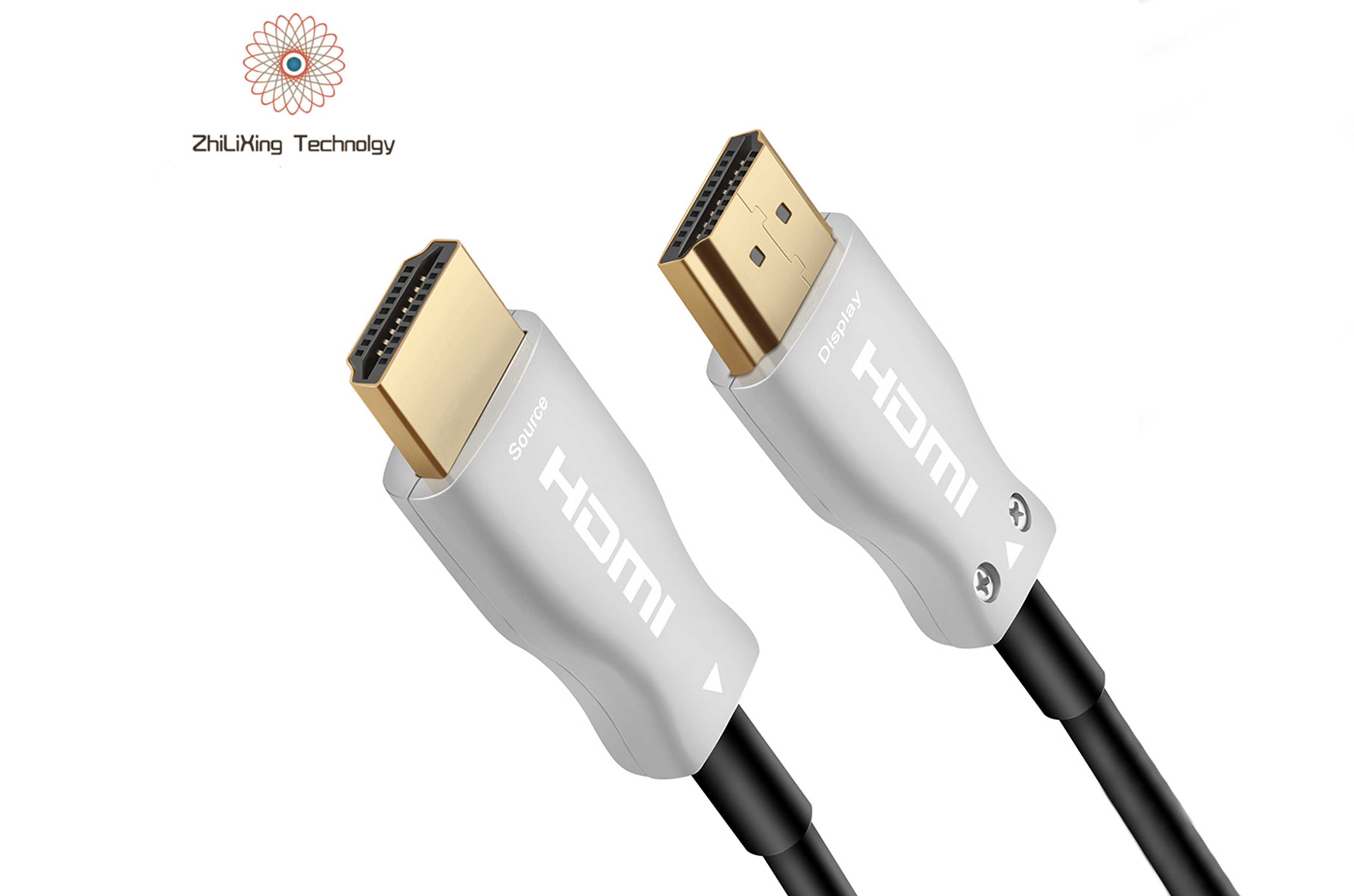 Factory Manufacturer Hdtv Fiber Optic High-Definition Cable Cabo Kabel 4k Hdtv 2.0 Kabel Cavo Aoc HDMI Fiber Optic Cable 50m