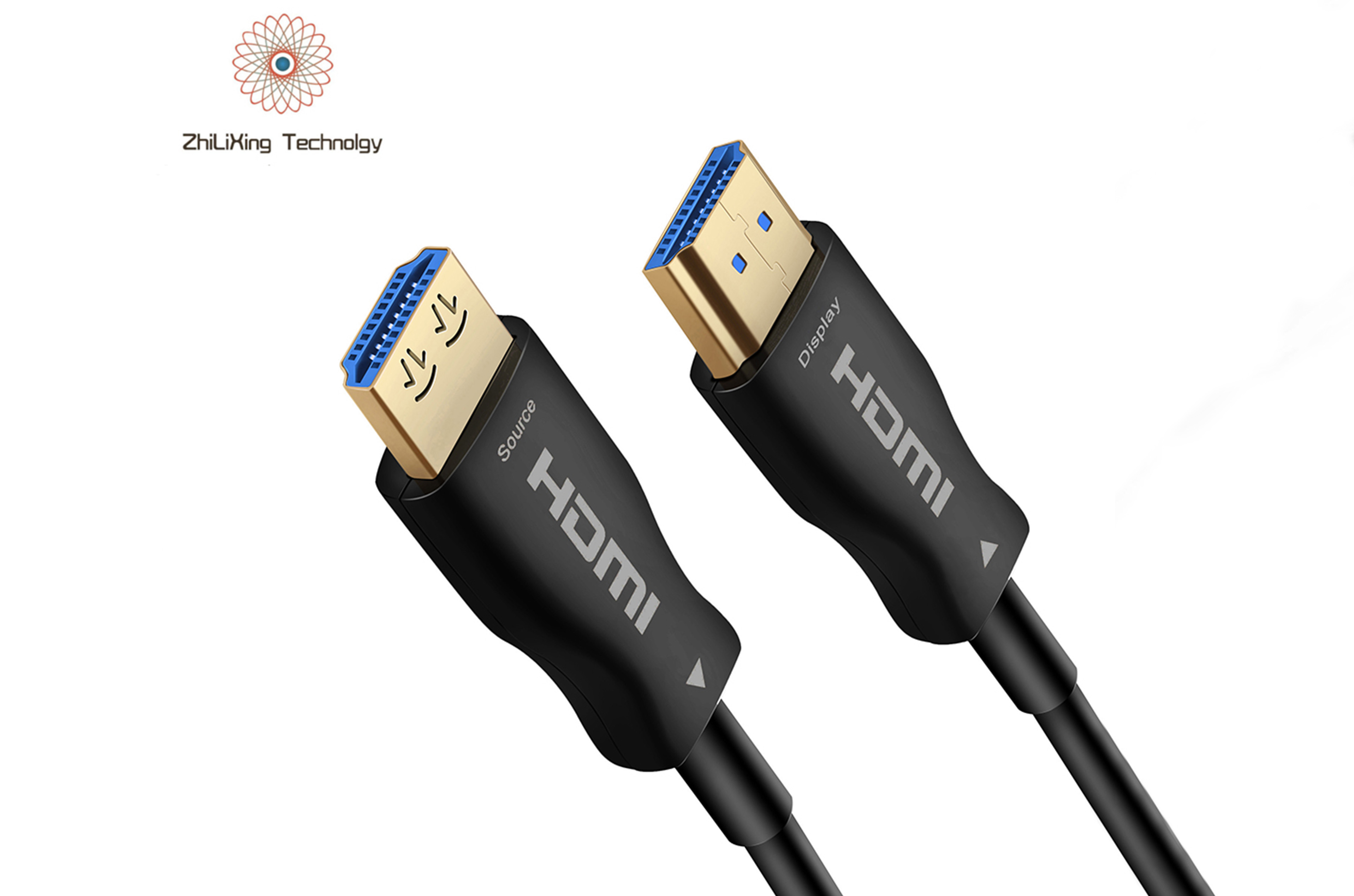 Ultra HD 2.0 4K/8K HDMI 25M/30M/40M/50M CablesV Box TV Crimping PVC 3840*2160 Resolution Fiber Home
